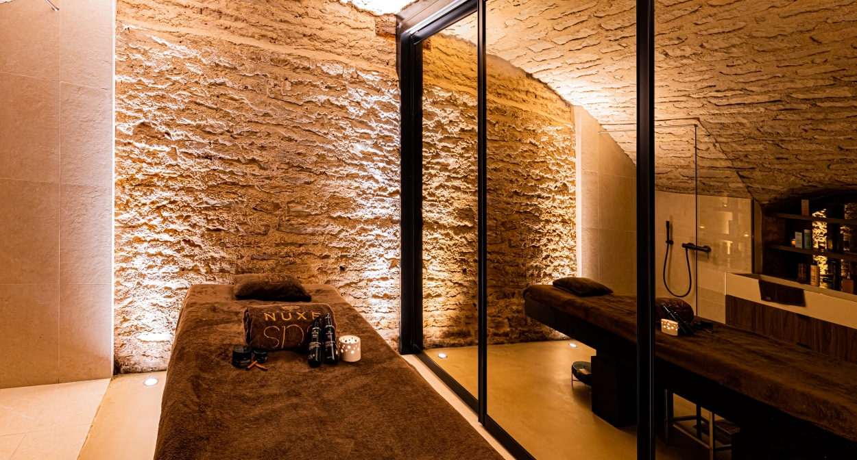 The spa of l’Hostellerie Cèdre & Spa © Stéphane Rouillard