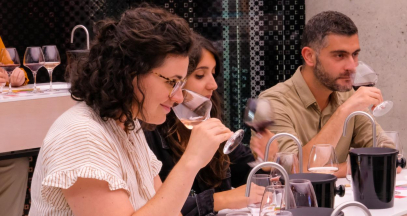 Atelier dégustation de vin à La Cité du Vin de Bordeaux @La Cité du Vin - XTU architects