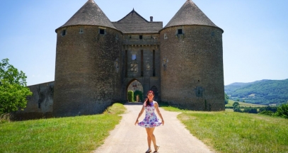 Château near Mâcon, Burgundy ©Kirtsen Sarah