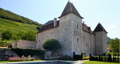 Château de la Mar fine food in the Savoie vineyard ©DR