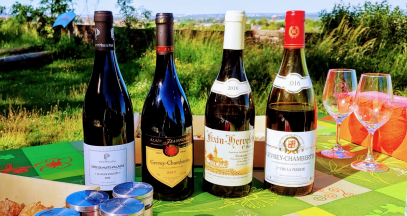 Dégustation dans les vignes avec le Clos de Bourgogne @S Lanaud