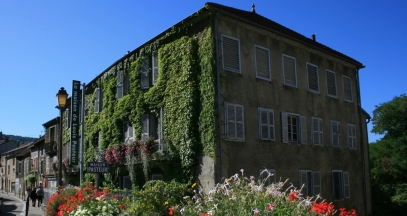 La Maison Pasteur à Arbois en été© EPCC Terre de Louis Pasteur