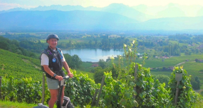 Randonnée et oenologie dans vignoble Savoie ©Bernard VIssoud