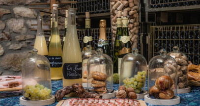 Vin nouveau et planchette gourmande © Lez Broz - Visit Alsace