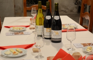 Atelier vins et fromages dans le Beaujolais © Domaine Gérard BRISSON