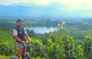 Randonnée et oenologie dans vignoble Savoie ©Bernard VIssoud
