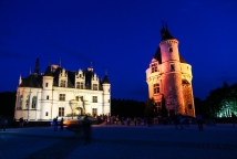 Dégustation nocturne au château de Chenonceau © Philippe Lucchese