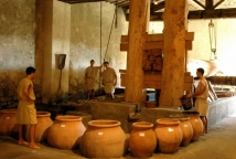 Mas des Tourelles – Roman wine cellar ©Domaine Le Mas des Tourelles
